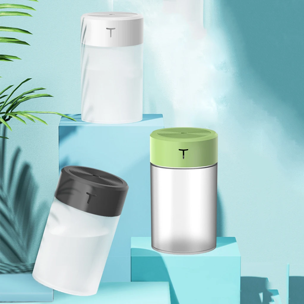 

Ultrasonic Mini Air Humidifier 360ML Humidify Cup Home Car USB Fogger Mist Maker with LED Night Lamp