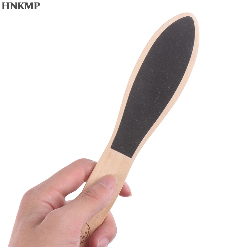 

1Pcs Portable Sandpaper Wood+sandpaper Handle Pedicure Tools Callus Remover Foot File Callus Dead Skin Remover Pedicure