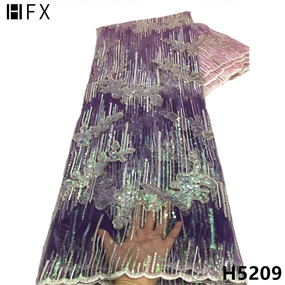 HFX новейшая Тюлевая кружевная ткань французское Сетчатое кружево африканская с