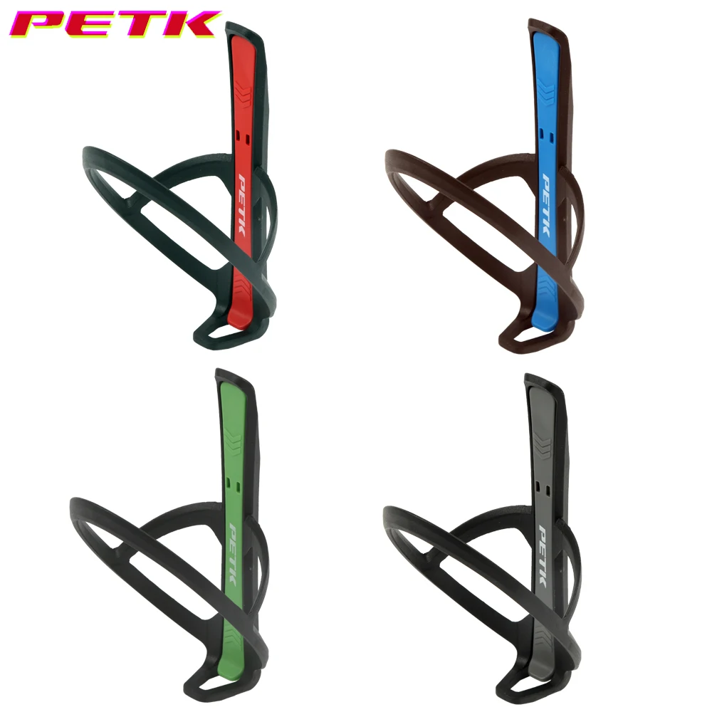 

PETK Mountain Road Bicycle Kettle Rack Nylon Carbon Fiber Mixed Ultra Light 21g Multifunctional Water Cup Rack