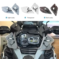motorcycle upper turn signal wind deflector windscreen windshield for bmw r1200gs r1250gs lc adventure f850gs f750gs 2013 2021