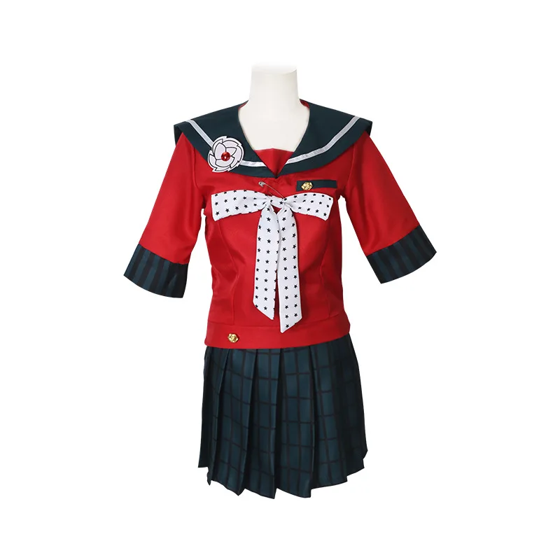 Anime Danganronpa Harukawa Maki Cosplay Costumes Dangan Ronpa Sailor School Uniforms Students Clothes For Girls Sailor Navy Suit
