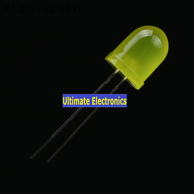 100 шт. F10 10 мм бисер красный светильник зеленый желтый