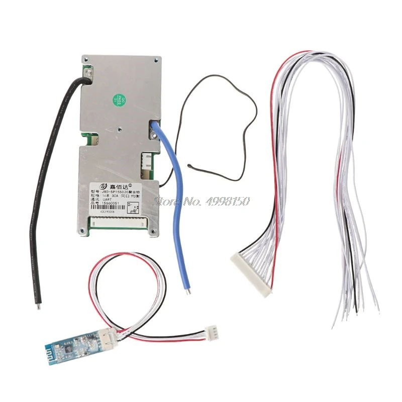 Защитная плата для литиевой батареи с Bluetooth 14S BMS PCB интеллектуальные компоненты