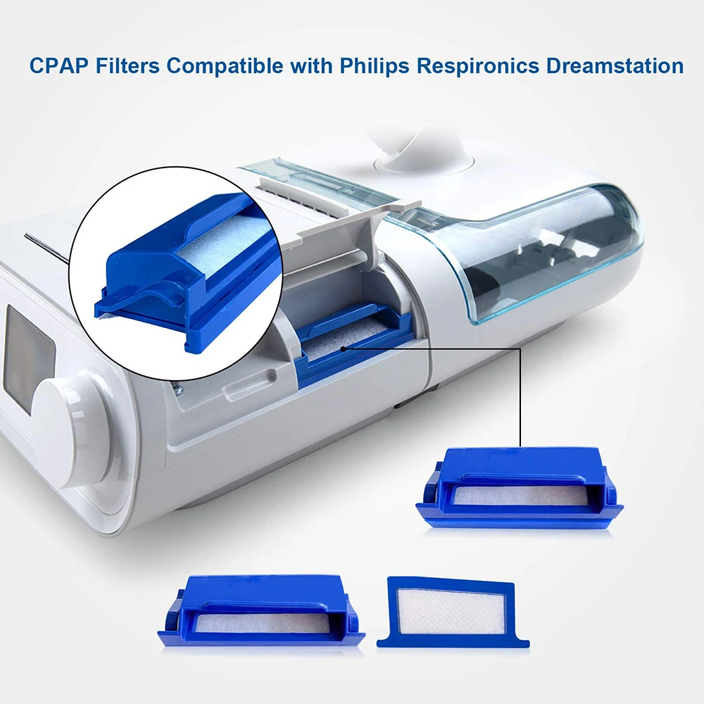 9Pcs CPAP-Filters for Philips-Respironics Dreamstation 3 Reu