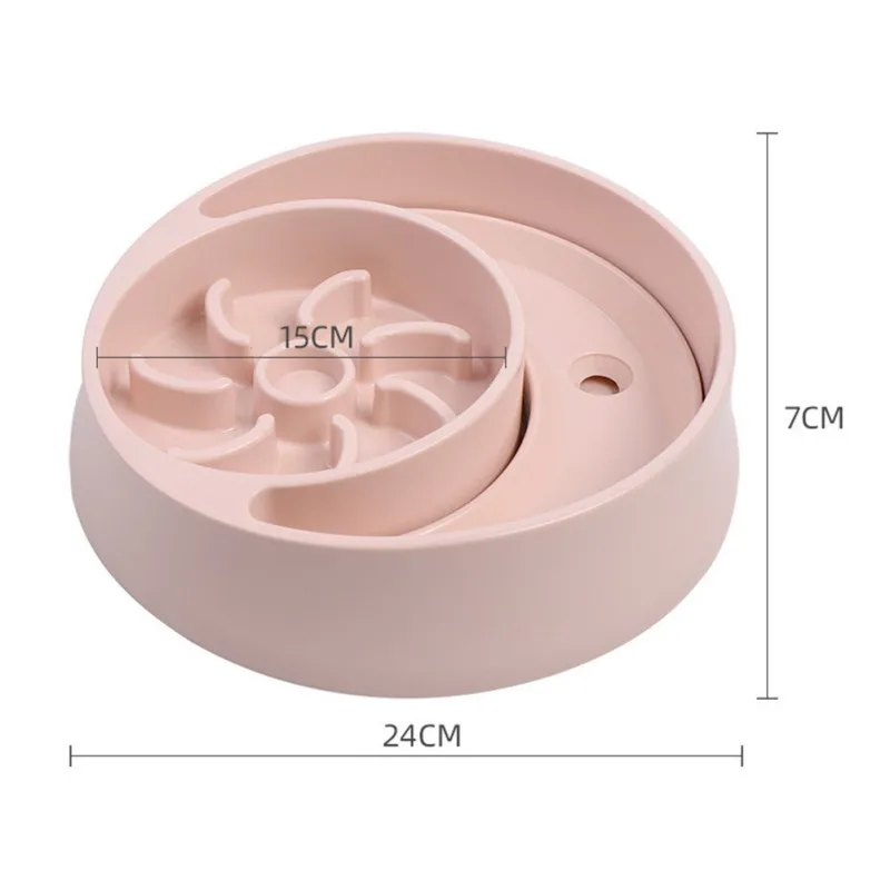 

2021 New Pet Dog Cat Accessories Cat Feeder Bowl Slow Feeder Dog Bowl Slow Feeder Dog Bowls Products Supplies Solid Dropship