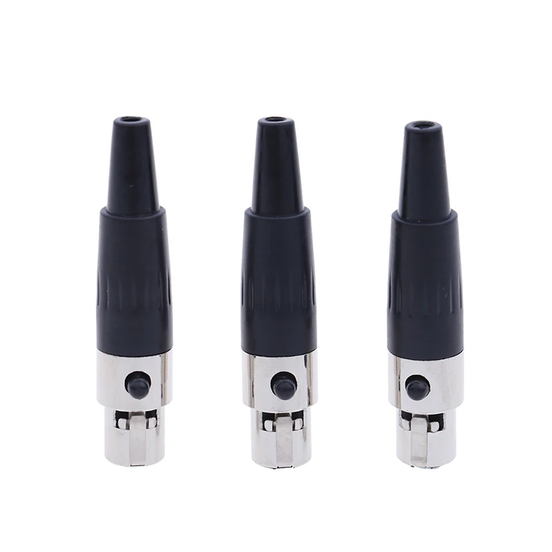 3-контактный гнездовой разъем Mini TA3F XLR Аудио Микрофон соединитель микрофон