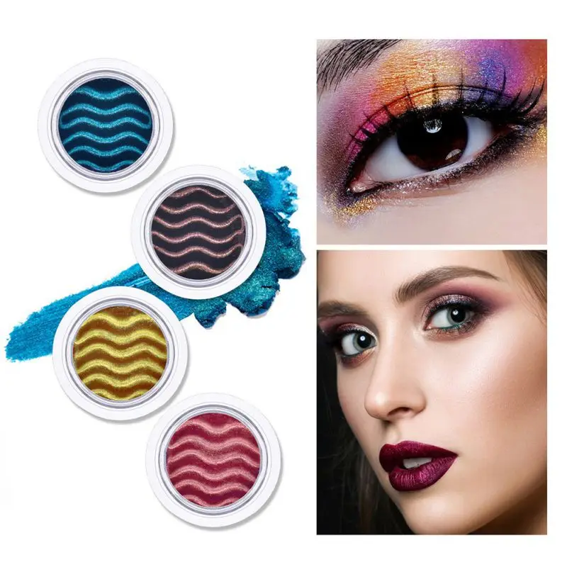 

Стойкие и удобные в использовании тени для век 3 г, палитра матовых блестящих теней для век, блестящие тени для век, пигменты для век, подарок ...