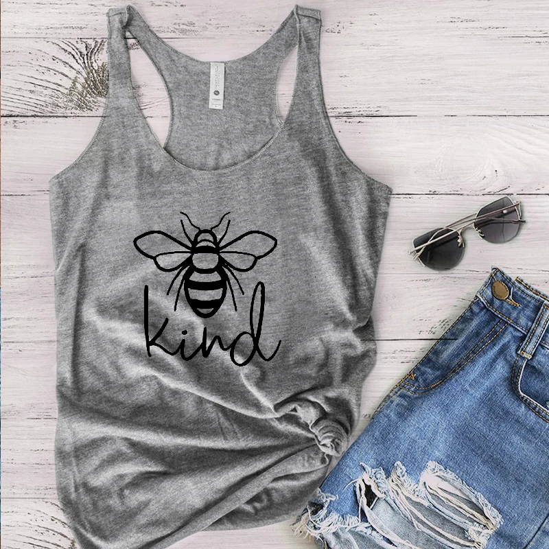 

Bee Kind Shirt Harajuku 2020 Fashion Women Kindness Tshirt Bees Tee Graphic Tees Womens Clothes