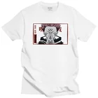 Крутая модная футболка juютсу Kaisen, Мужская футболка с коротким рукавом, аниме футболка Yuji Itadori Sukuna, Япония, Otaku, футболка 