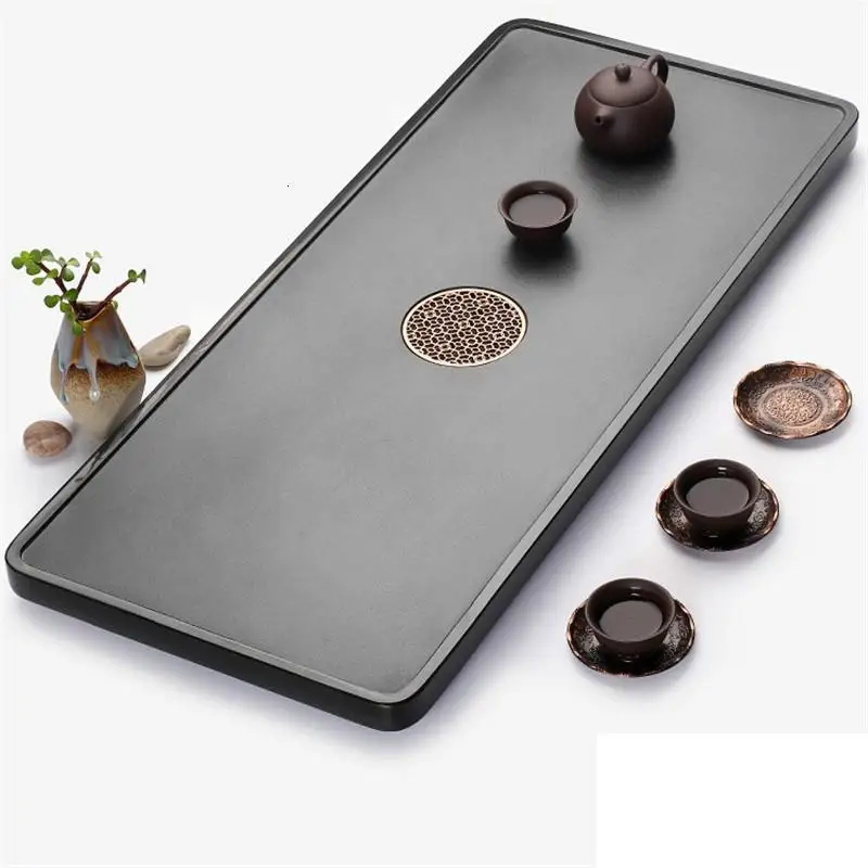 Набор фарфоровой посуды поднос из пла-пластика с высоким содержанием чая кунг-фу