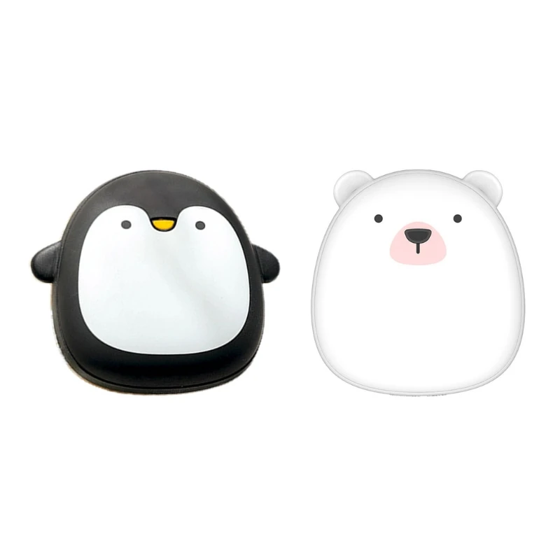 Cute Cartoon Penguin Polar Bear Electric Hand Warmers USB Rechargeable Heating | Heaters
