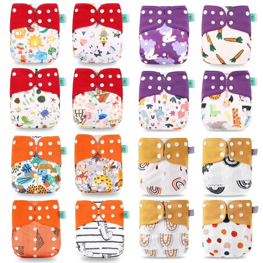 

2021 New Arrival Toilet Training Cloth Diapers Baby Breathable Reusable Washable Diapers Potty Training Pants Bragas Bebe