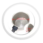 Сменная прокладка для напорных плит, силиконовая резиновая прокладка, уплотнительное кольцо, кухонный инструмент для приготовления пищи, 30 см11,81 дюйма G8TC