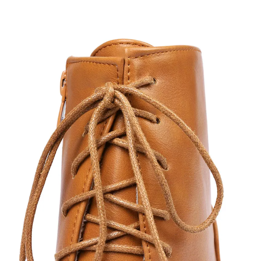 Женские ботинки в западном стиле ESVEVA ботильоны на высоком устойчивом каблуке