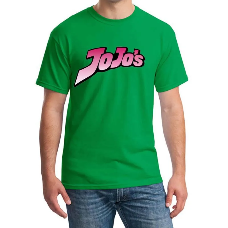

Japan Harajuku Streetwear Katoen Camisetas Hombre Men Vaporwave Anime Shirt Jojos Bizarre Adventure Vintage Men Manga T-shirt
