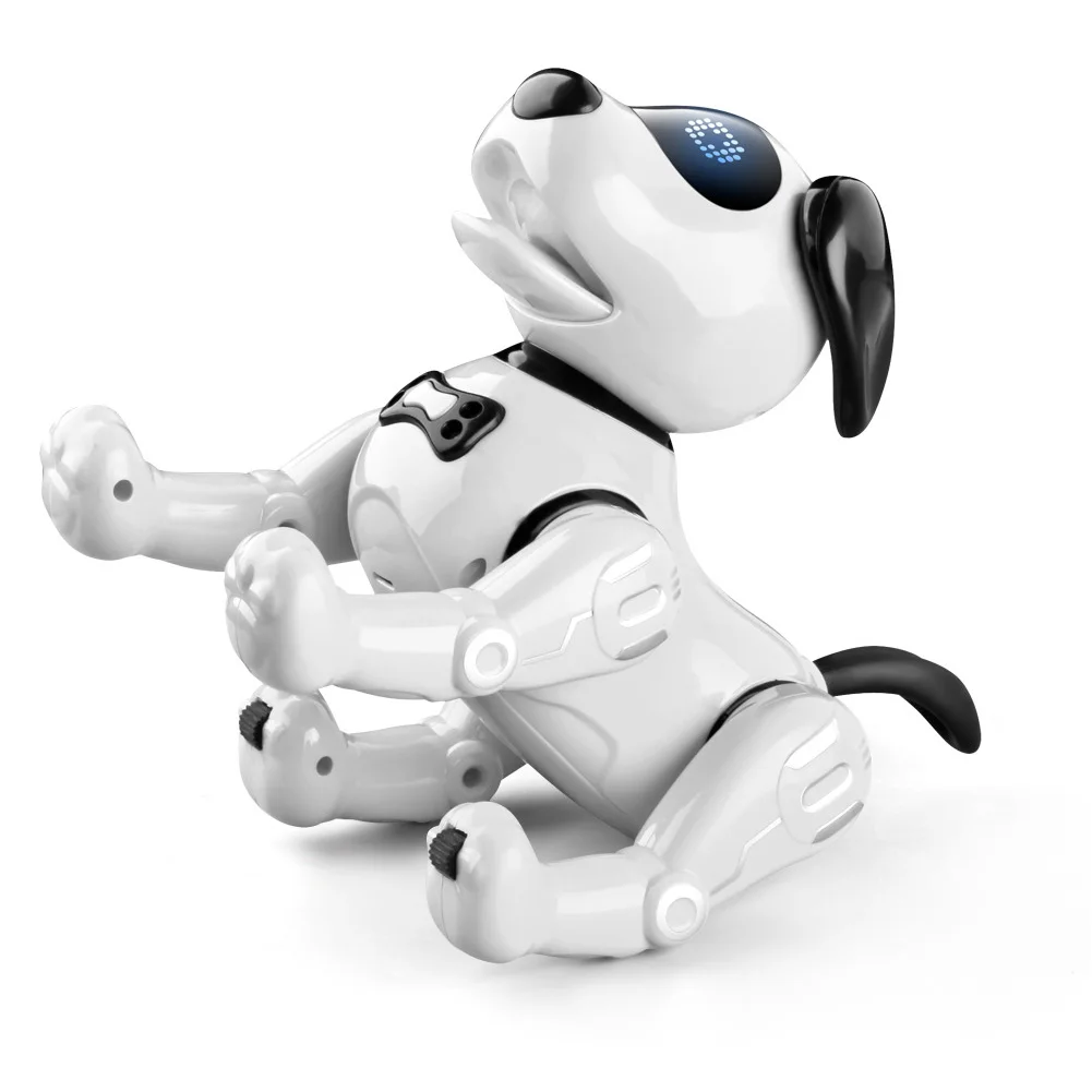 

Robotic Dog Talking Gift Remote Control Early Childhood Education Children Toy Electric With Magnetic Food Boys Girls Singing