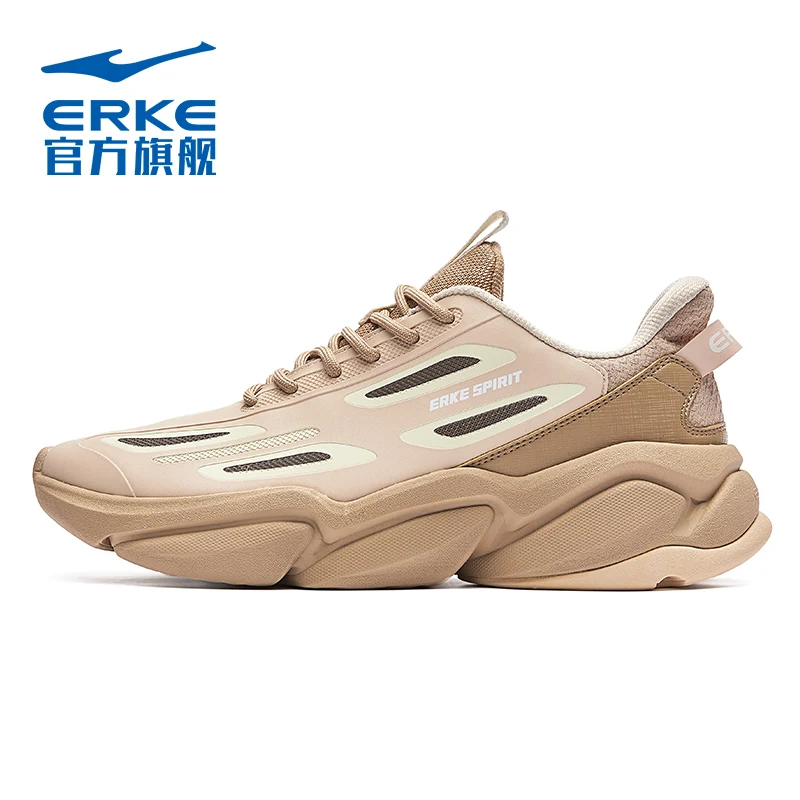 Hongxing Erke carbon board running shoes men's 2021 autumn winter new leather face trend versatile fashion sneakers