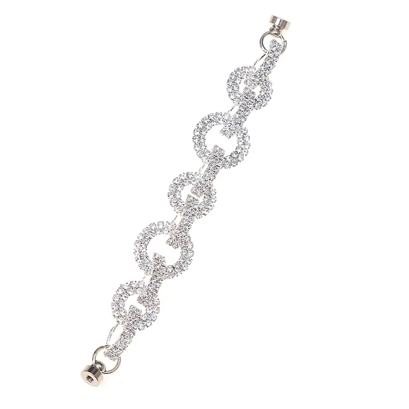 

Стразы браслет DIY мобильный телефон аксессуары для женщин/девушек металлическая цепочка для телефона серебряная цепочка