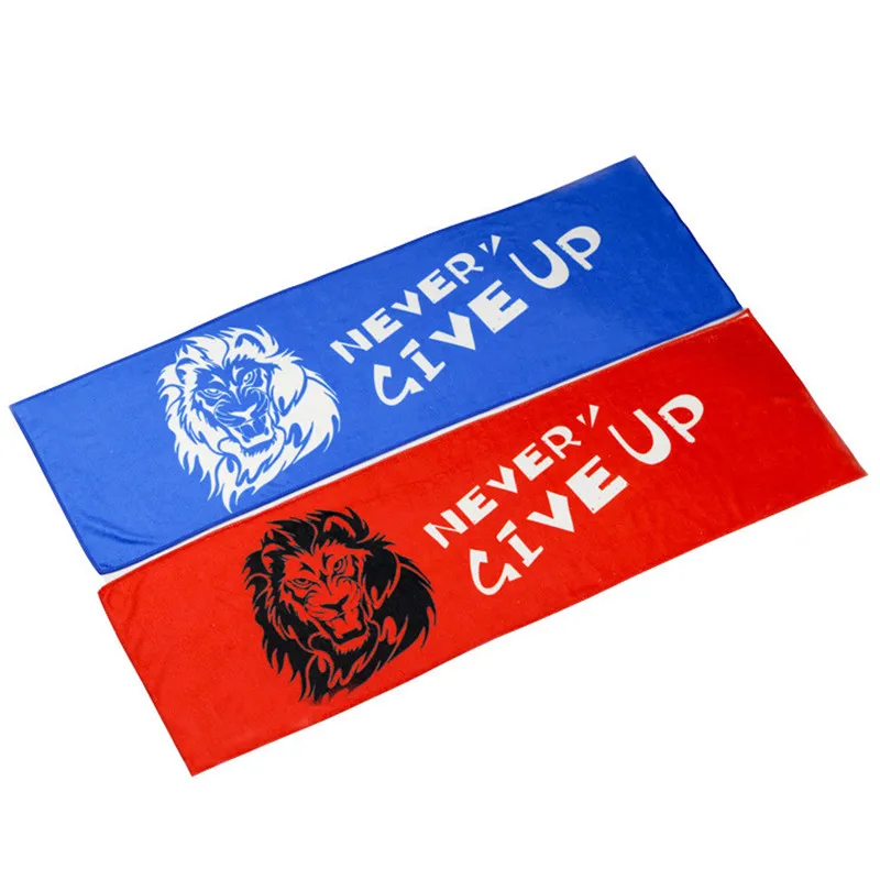 Lion Printing Sports Towel Fitness Absorbent Outdoor Fashion Quick-Drying Beach Adult Movement Yoga Soft Towels 30x100 CM |