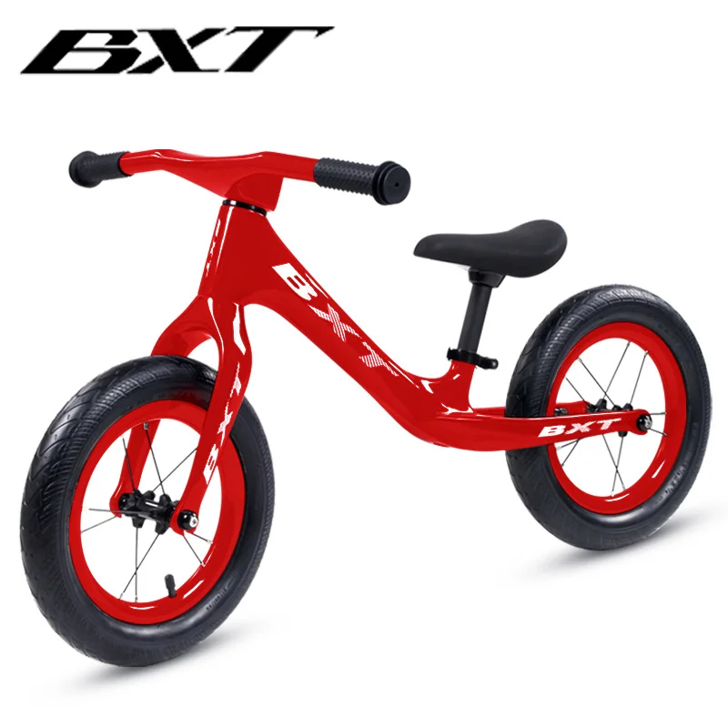 12 дюймовый детский велосипед баланса Сверхлегкий виде объемлющей рамки из