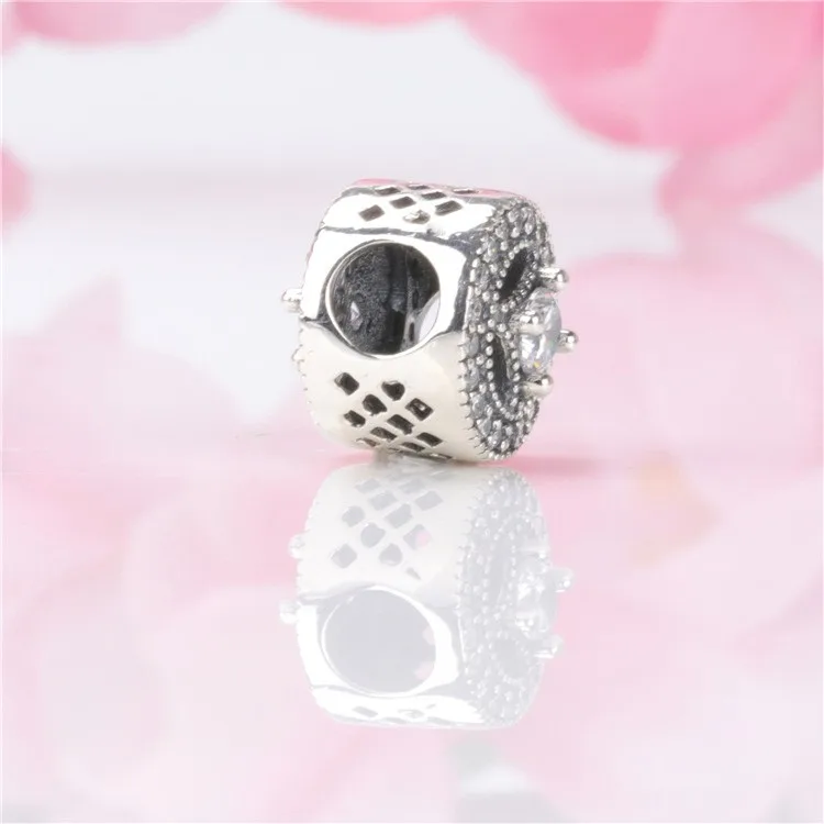 

Original 925 Sterling Silver Bead Fashion Retro Hollow Beads Fit Pandora Women Bracelet & Necklace Diy Jewelry