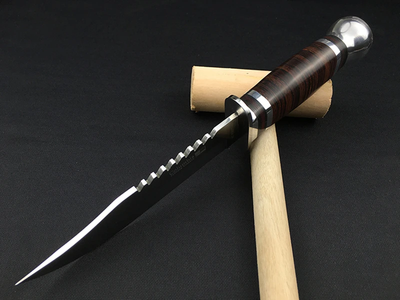 Прямой нож из нержавеющей стали тактический охотничий Клинок для выживания на