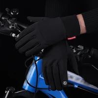 unisex touchscreen full finger gloves waterproof bike skiing glove winter themal warm cycling gloves outdoor hiking gloves
