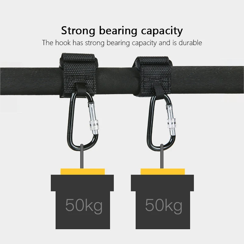 ⚡️ 2 шт. крючок для детской коляски с замком металлическая подвеска сумки