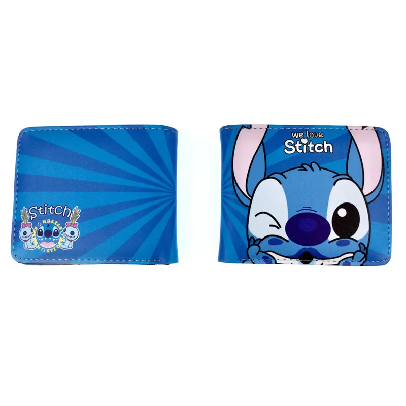 Кошельки Disney из мультфильма Лило и Ститч для мужчин женщин короткий кошелек