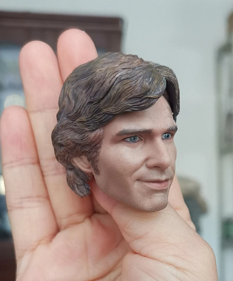 

Spot 1/6 Soldier model head Sculpture, the latest version of the Handsome Harrison, Suitable for 12-inch activity dolls.