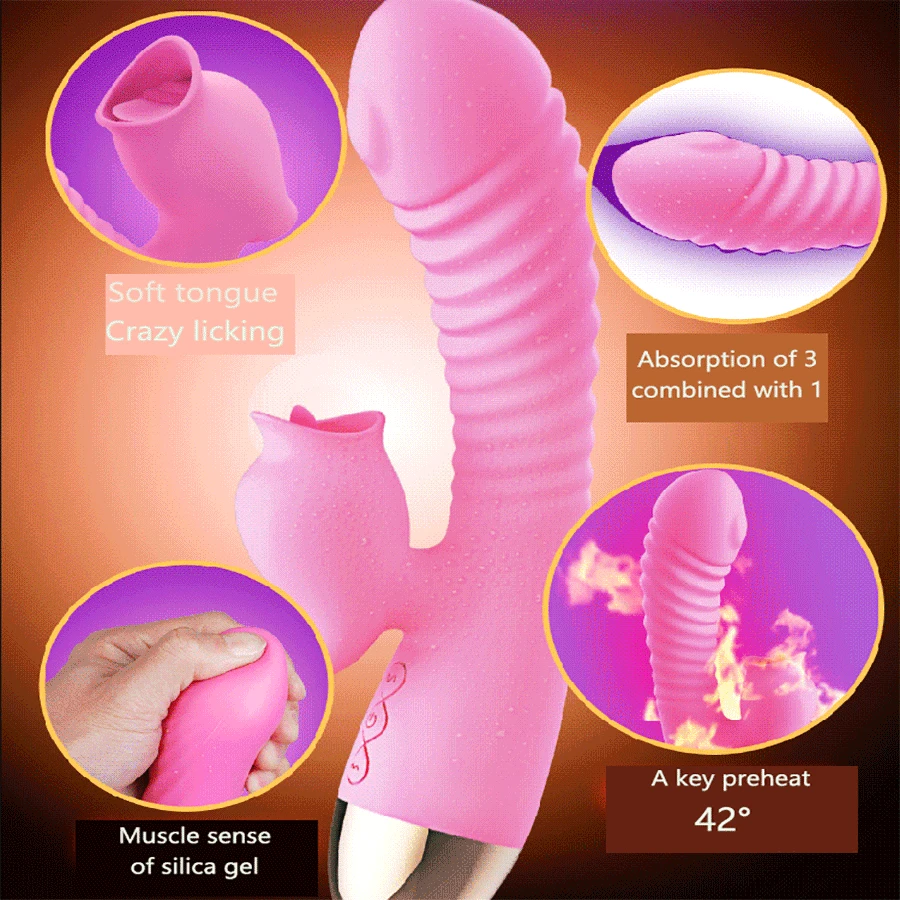 Вибратор с подогревом для взрослых волшебная палочка силиконовый фаллоимитатор