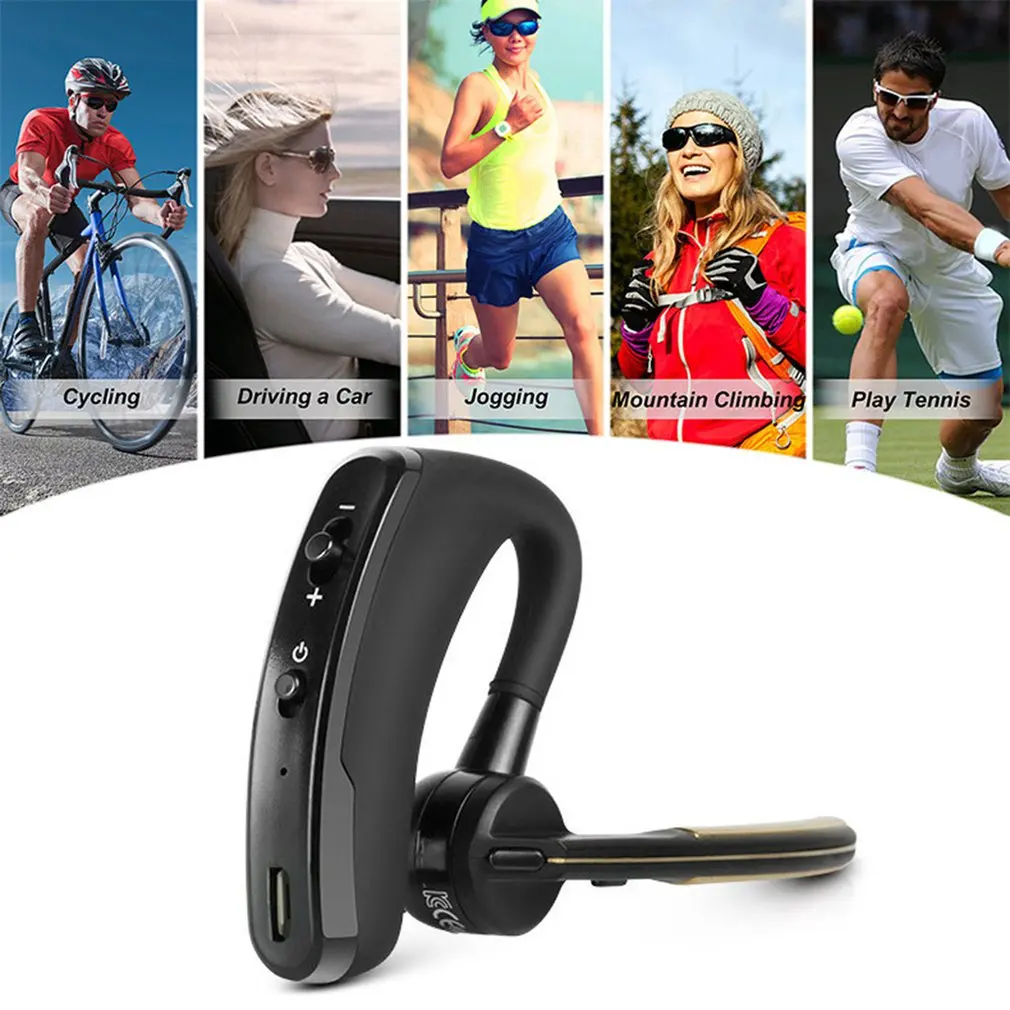 Деловая Bluetooth-гарнитура с шумоподавлением голосовое управление беспроводные