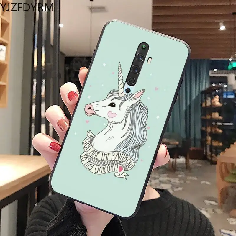 

My Unicorn Girl Phone Case For Oppo A5 A9 2020 Reno2 z Renoace 3pro A73S A71 F11
