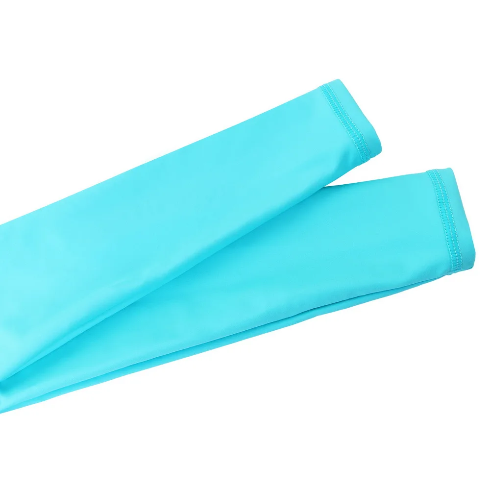 BAOHULU Long Sleeve Girls' Swimsuit Kids One Piece Sparkly Scales Bathing Suits Girl Children's Swimwear UV50+ Rash guards Teens