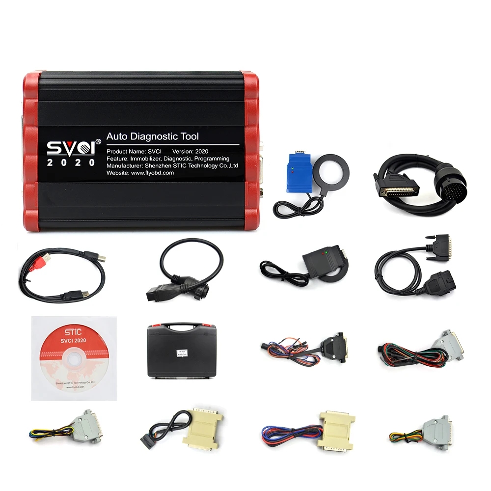 SVCI2020 SVDI FVDI OBD2 ключевой программист все функции VVDI2 SVCI V2015 FVDI J2534 без ограничений Fvdi