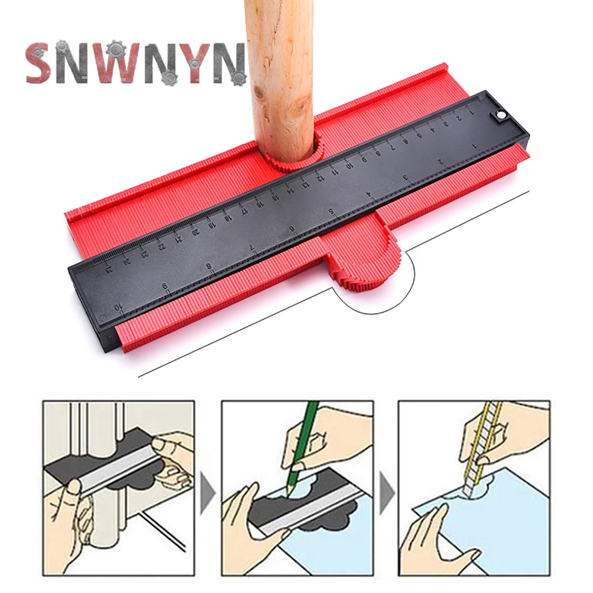 контурный профиль дубликатор. копирование поверхностей. копир для плитки wolfcraft wlf-5564000. копирование поверхностей. линейка для плитки дубликатор.