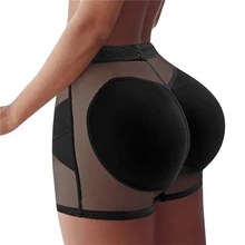 Moldeadores de cuerpo para mujer, bragas de Control de barriga y levantamiento de glúteos, ropa interior acolchada, moldeadora transpirable, novedad (4)