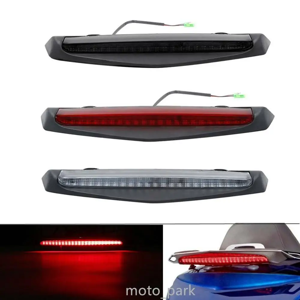 Спойлер на багажник мотоцикла светодиодный стоп светильник лампа объектив для