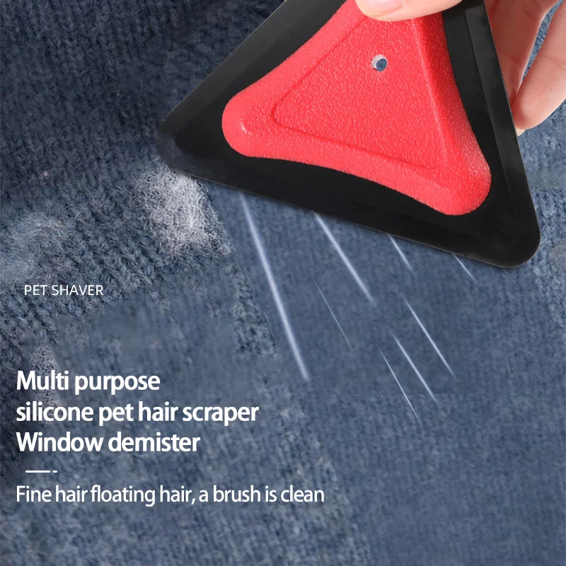 

New multi-purpose car interior cleaning silicone pet scraper car window glass defogging wiper