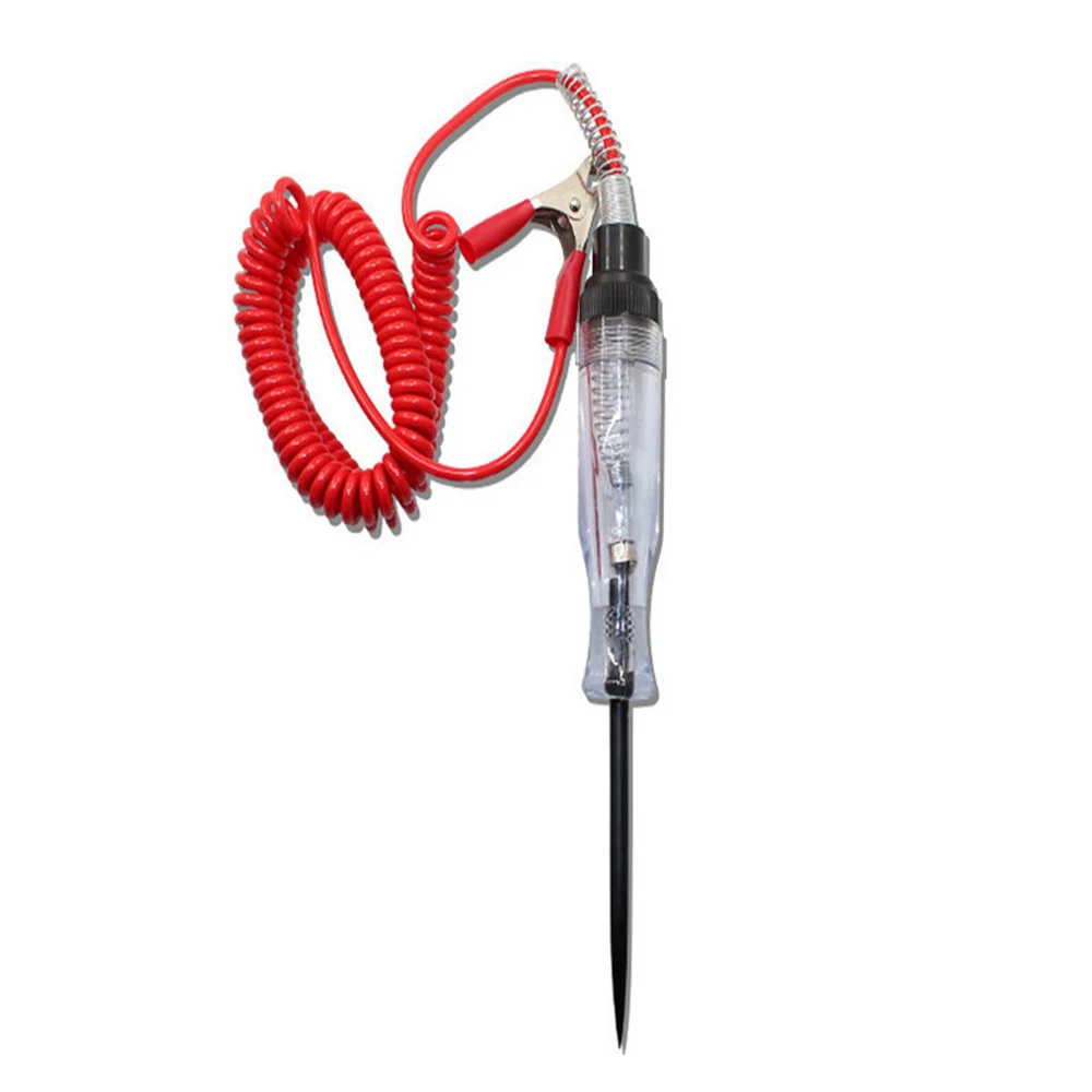 

DC 6V 12V 24V Probe Light System Test Probe Lamp Car Circuit Repair Tool Voltage Test Pen Detector Copper