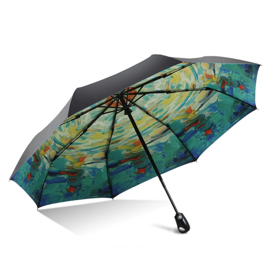 Складной Автоматический Зонт Принцесса креативный Paraguas Proteccion Солнечный