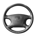 Искусственная кожа черного цвета для Toyota Avalon 2002-2004 Camry 2002 2003 2004 Highlander 2001 2002 2003