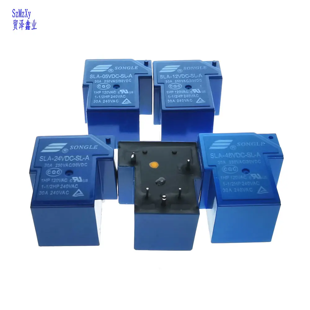 1 шт. Горячее предложение реле DIP5 SLA 24VDC SL A 12VDC 05VDC 48VDC 5V 12V 24V 48V 30A|Реле| |