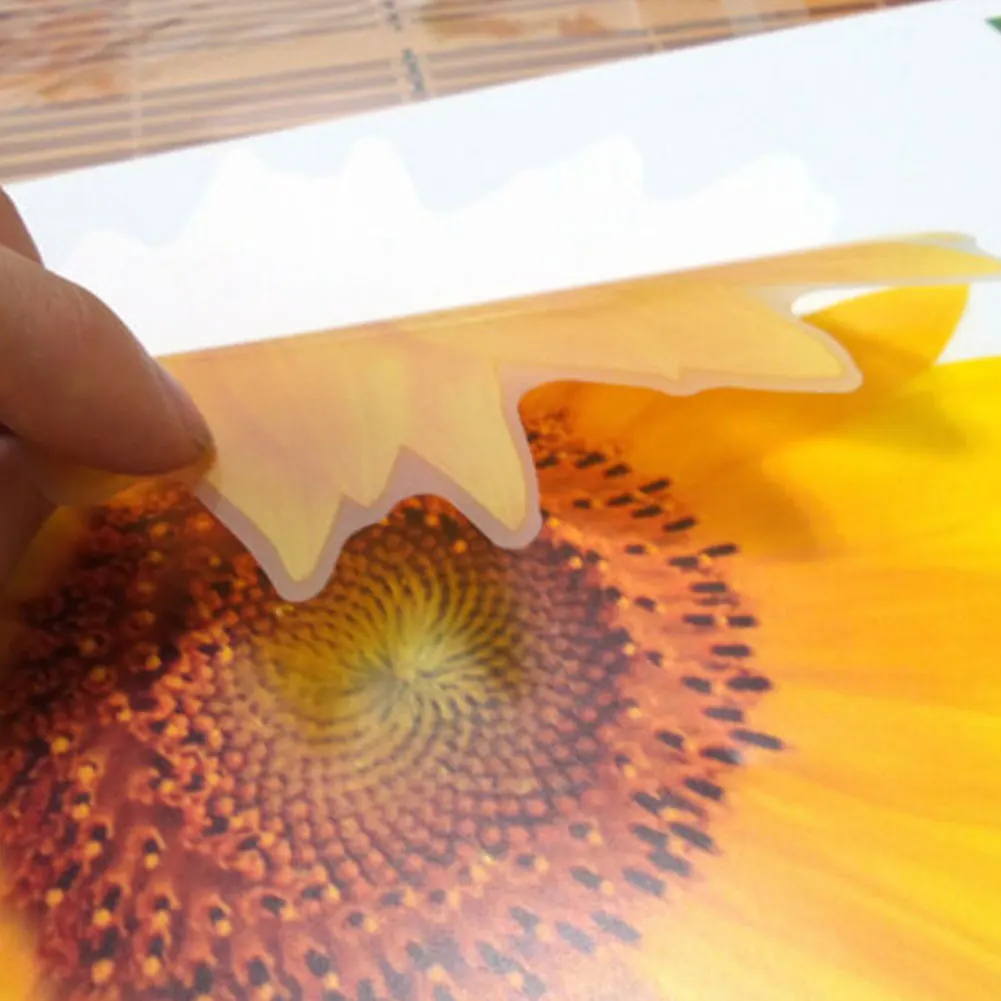 Бабочка Подсолнух Детская гостиная DIY стикер на стену дизайн интерьера Съемная