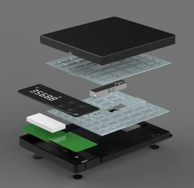 Бытовые цифровые электронные весы Xiaomi DUKA ATuMan ES1 0-8 кг многофункциональные пищевые