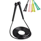 Скакалка GOBYGO с нескользящей ручкой, портативное оборудование для взрослых и детей, для спорта, фитнеса, прыжков, тренировок, бодибилдинга