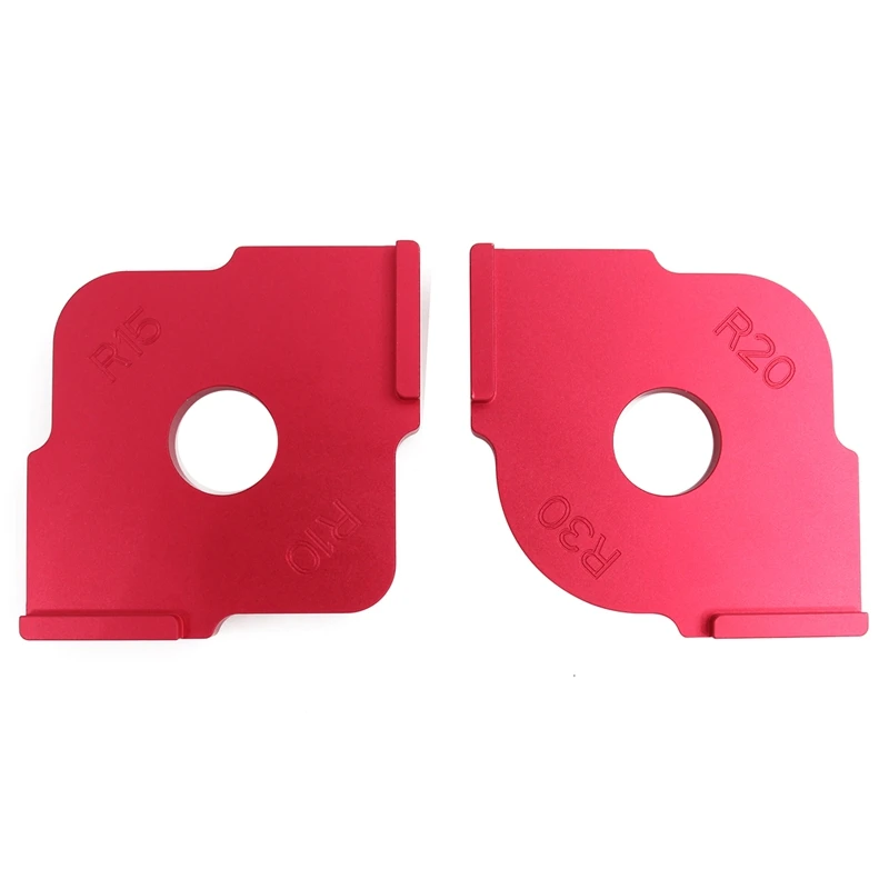 

Шаблоны для фрезерного станка радиуса 2 или 3 шт., шаблоны для фрезерного станка радиуса быстрого крепления с закругленными углами R10 R15 R20 R30