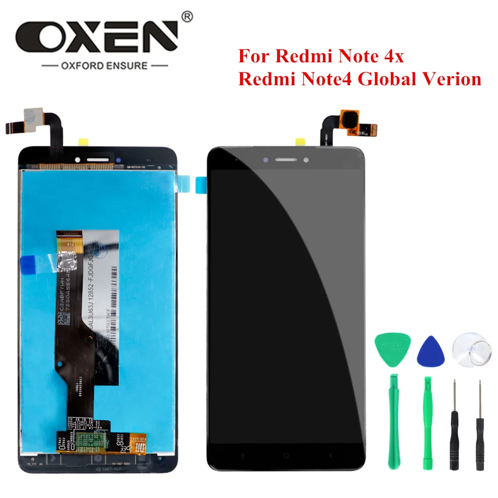 ЖК экран OXEN для Xiaomi Redmi Note 4X 4 глобальная версия дисплей сенсорная панель