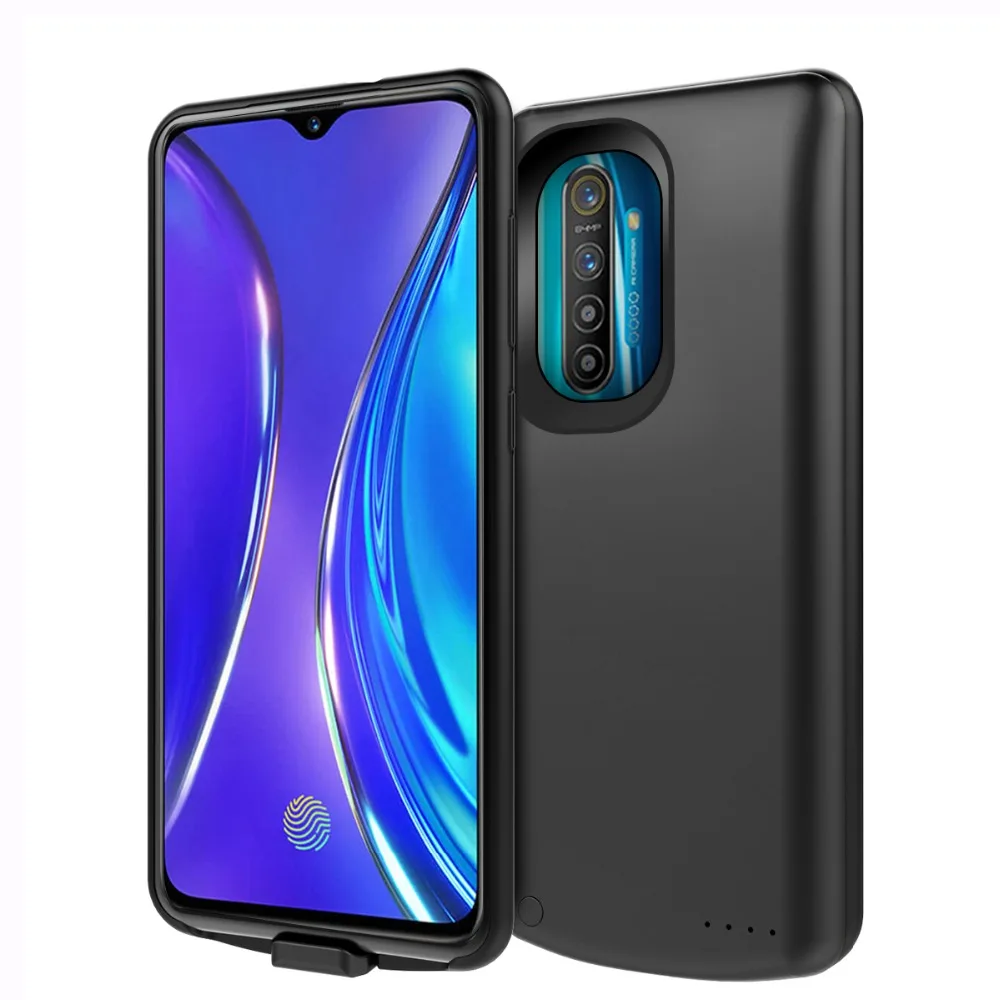 Чехол для зарядного устройства 6500 мАч для Oppo Realme X2 Расширенный резервный внешний аккумулятор чехол для аккумулятора для Realme X2 Pro Чехол Для Телефона